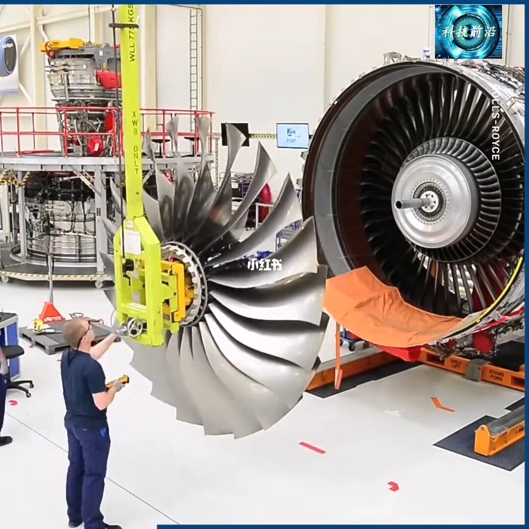 一臺(tái)飛機(jī)發(fā)動(dòng)機(jī)的組裝全部過程堪比科技大片_科技產(chǎn)品_黑科.